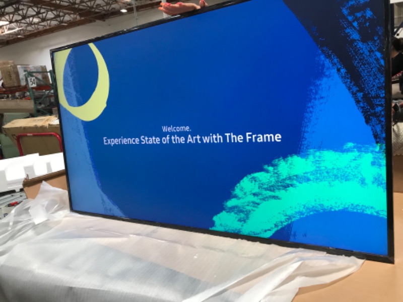 Photo 3 of Samsung The Frame LS03B 55" 4K HDR Smart QLED TV