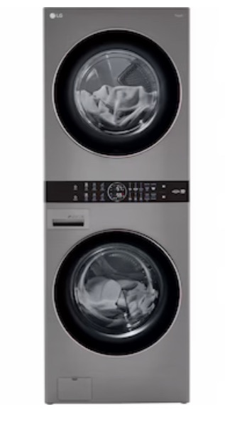 Photo 1 of LG WashTower Electric Stacked Laundry Center with 4.5-cu ft Washer and 7.4-cu ft Dryer
