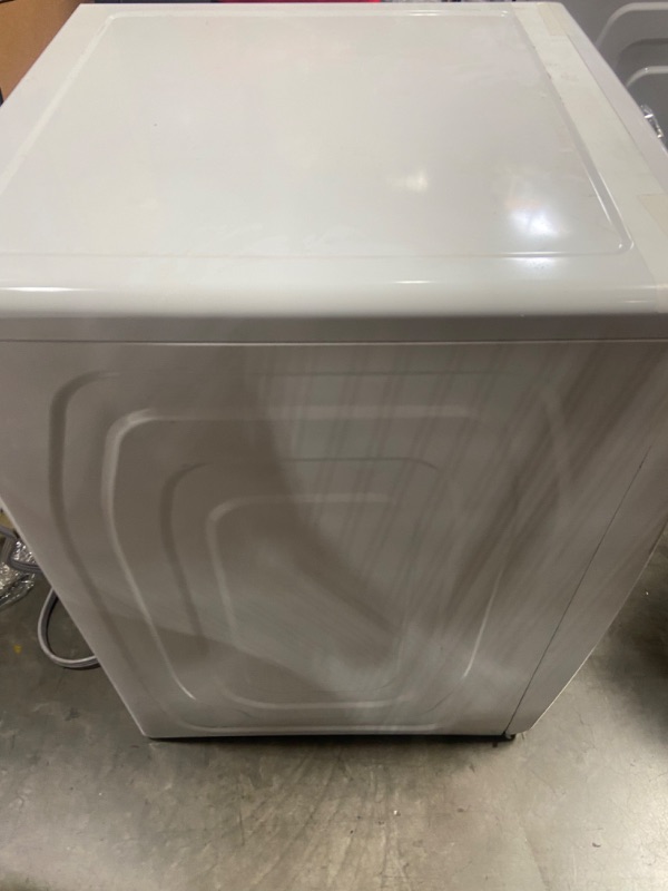 Photo 5 of ***PARTS ONLY NOT FUNCTIONAL***Samsung 7.5-cu ft Stackable Steam Cycle Smart Electric Dryer (White)