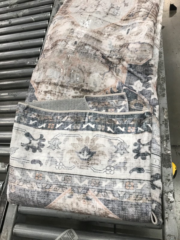 Photo 1 of 7X8FT TAN AREA RUG WITH DESIGN 