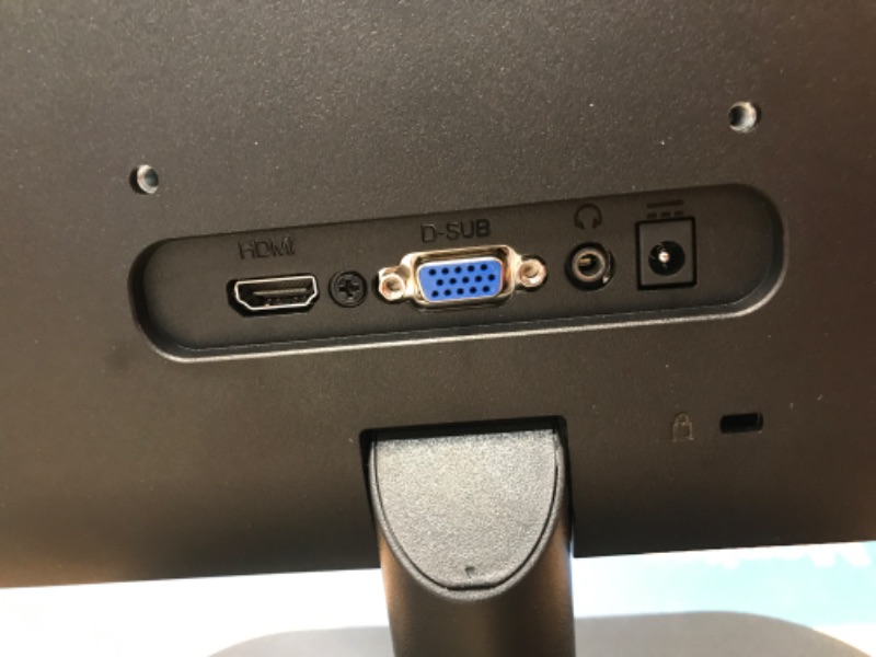 Photo 1 of **READ NOTES** AOC 27B2H 27" Full HD IPS Monitor, 3-Sided Frameless & Ultra Slim Design, HDMI and VGA inputs, Lowblue Mode, VESA compatible,Black 27" FHD with VESA mounting