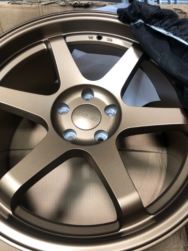 Photo 3 of 9SIX9 SIX-1 Matte Bronze Wheel with Aluminum (19 x 10. inches /5 x 114 mm, 35 mm Offset)