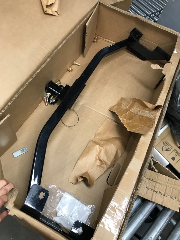 Photo 2 of **HARDWARE INCOMPLETE**
CURT 11383 Class 1 Trailer Hitch, 1-1/4-Inch Receiver, Fits Select Mazda 3, GLOSS BLACK POWDER COAT