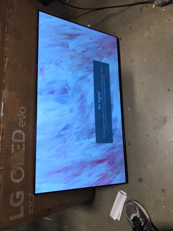 Photo 5 of LG C2 Series 42-Inch Class OLED evo Smart TV OLED42C2PUA, 2022 - AI-Powered 4K TV, Alexa Built-in
