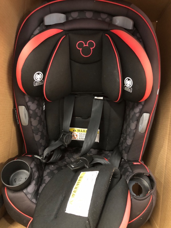 Photo 2 of 
Disney Baby Onlook 2-in-1 Convertible Car Seat, Rear-Facing 5-40 pounds and Forward-Facing 22-40 pounds and up to 43 inches, Mouseketeer Mickey
Color:Mouseketeer Mickey