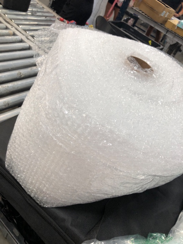 Photo 2 of Boxes Not Included***Amazon Basics Perforated Bubble Cushioning Wrap - Small 3/16", 12-Inch x 175-Foot Long Roll 