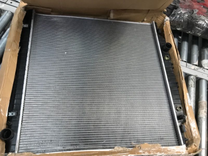 Photo 1 of DNA Motoring OEM-RA-13111 1-Row Aluminum Core Radiator Compatible with 08-11 Cadillac STS,23-5/8" W X 20-7/16" H X 5/8" D,1-3/8" Inlet / 1-3/8" Outlet 08-11 STS