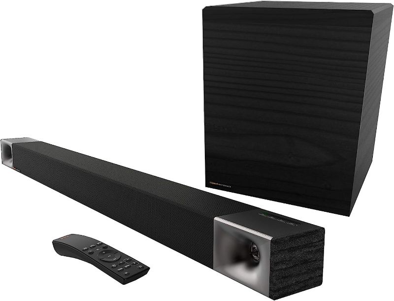 Photo 1 of ****FOR PARTS ONLY**** 
Klipsch Cinema 600 Sound Bar 3.1 Home Theater System with HDMI-ARC for Easy Set-Up, Black
