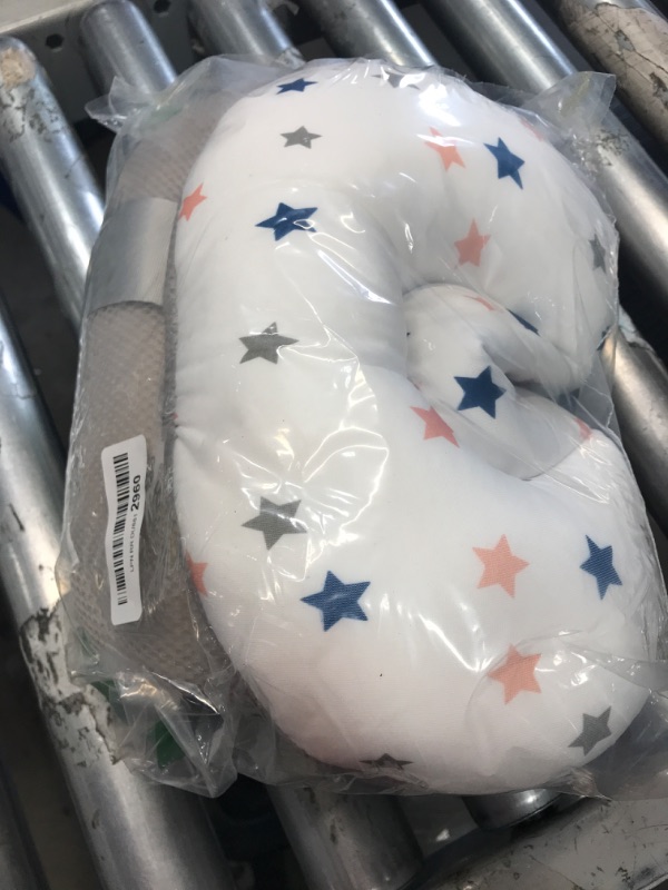 Photo 1 of Baby Bath Cushion Pad Newborn Bathtub Mat Infant Bath Supporter Net Baby Bathtub Pillow Nonslip Floating Bathing Tub Seat white with stars