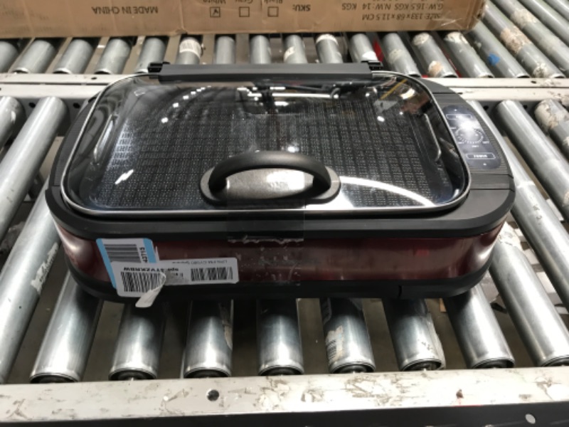 Photo 1 of 1500W Smokeless Grill Pro with Griddle Plate (