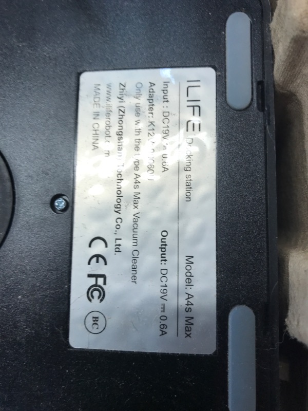 Photo 2 of ILIFE A4s Max Robot Vacuum Cleaner, 2000Pa Strong Suction, Wi-Fi Connected, 2-in-1 Roller Brush, Quiet, Automatic Self-Charging Robotic Vacuum Cleaner, Cleans Pet Hair, Hard Floor to Medium Carpets.
