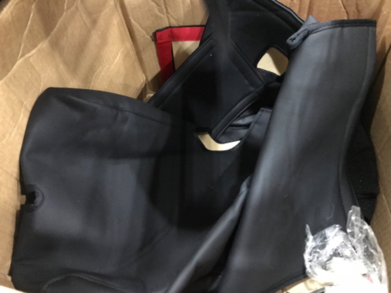 Photo 1 of ***UNBALE TO DETERMINE EXACT MAKE AND MODEL - PARTS MISSING - FOR PARTS ONLY - NONREFUNDABLE***
Car Seat Covers, Faux Leather, Black