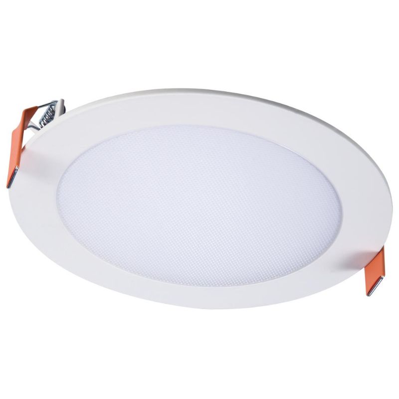 Photo 1 of Halo HLB6 Series 6 in. 2700K-5000K Tunable CCT Smart Integrated LED White Recessed Downlight, Round Trim (1-Qty)
