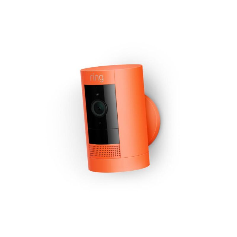 Photo 1 of Ring Jobsite Security Stick up Cam Battery, Orange
