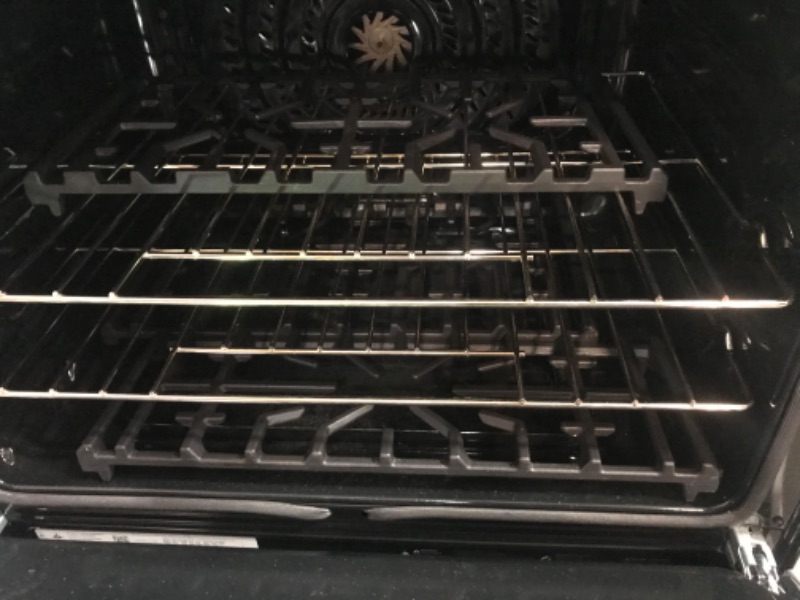 Photo 2 of Frigidaire Gallery 30-in 5 Burners 6-cu ft Self-Cleaning Air Fry Convection Oven Slide-in Natural Gas Range (Fingerprint Resistant Stainless Steel)
