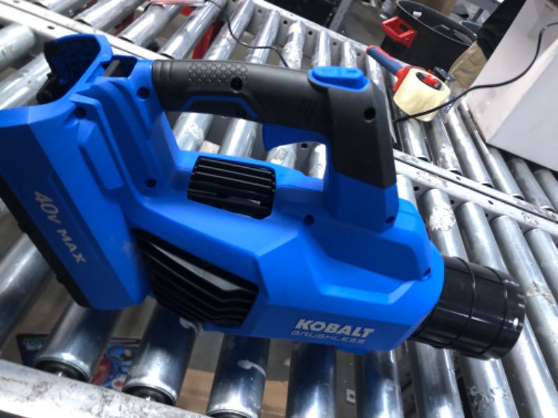 Photo 2 of Kobalt Gen4 40-Volt 520-CFM 120-MPH Brushless Handheld Cordless Electric Leaf Blower (Tool Only)
