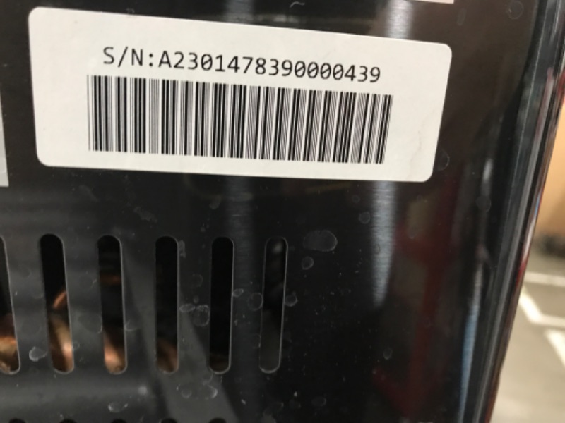 Photo 7 of (PARTS ONLY)Frigidaire EFIC237 Countertop Crunchy Chewable Nugget Ice Maker, 44lbs per day, Auto Self Cleaning, Black Stainless
