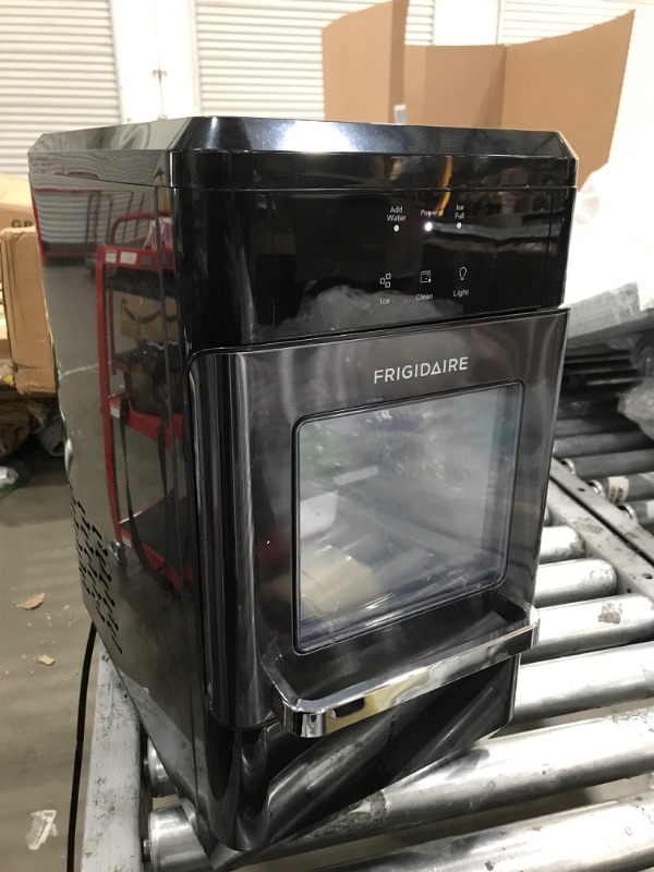 Photo 2 of (PARTS ONLY)Frigidaire EFIC237 Countertop Crunchy Chewable Nugget Ice Maker, 44lbs per day, Auto Self Cleaning, Black Stainless
