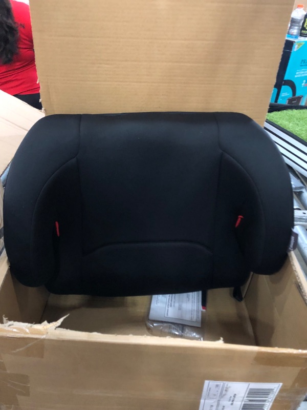 Photo 2 of *USED* Diono Solana 2 XL, Dual Latch Connectors, Lightweight Backless Belt-Positioning Booster Car Seat, 8 Years 1 Booster Seat, Black 2019 LATCH Connect Single Black