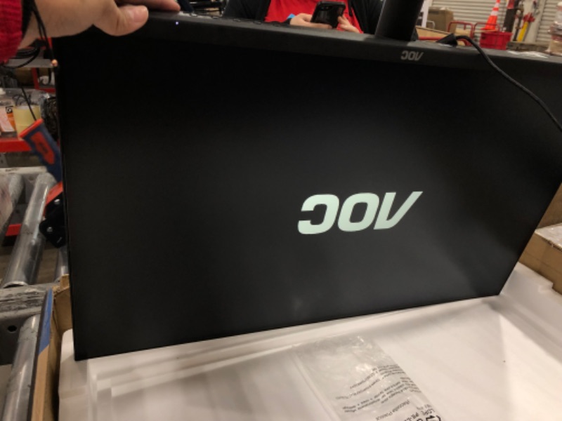 Photo 1 of AOC 27B2H 27" Full HD IPS Monitor, 3-Sided Frameless & Ultra Slim Design, HDMI and VGA inputs, Lowblue Mode, VESA compatible,Black 27" FHD with VESA mounting