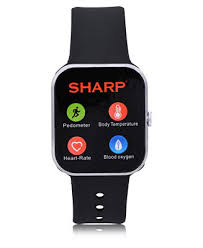 Photo 1 of Unisex Black Silicone Smart Watch 38mm
