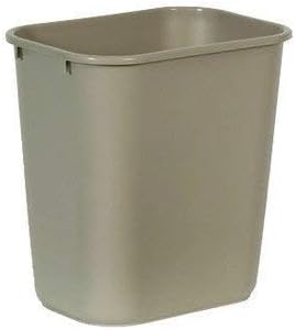 Photo 1 of 7-Gal Medium Soft Wastebasket [Set of 2] Color: Beige
