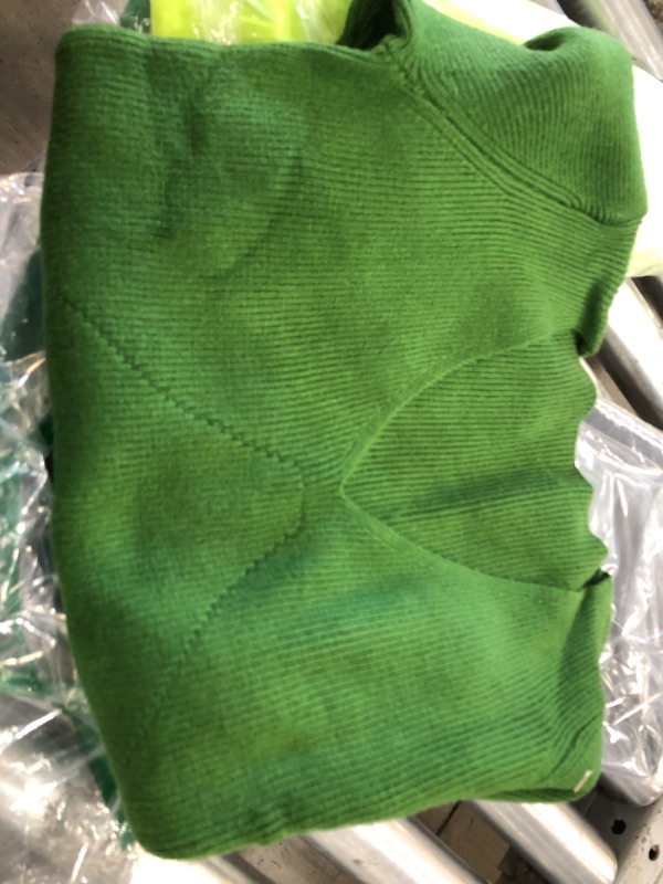 Photo 1 of Large Knitted Green Sweater 