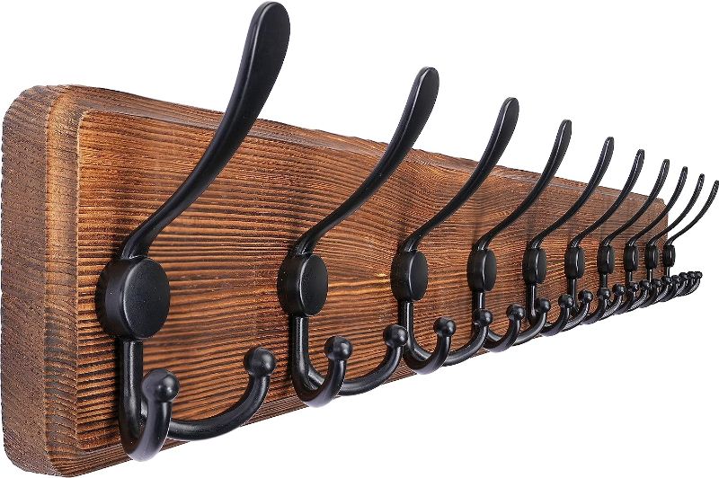 Photo 1 of * see images for damage *
SKOLOO Rustic Large Coat Rack Wall Mount: 38.3'' Long Coat Rack