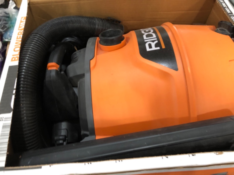 Photo 2 of 16 Gal. 6.5-Peak HP NXT Wet/Dry Shop Vacuum with Detachable Blower, Filter, Hose and Accessories