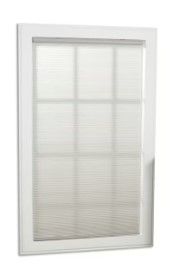 Photo 1 of allen + roth 47-in x 64-in Gray Light Filtering Cordless Cellular Shade
