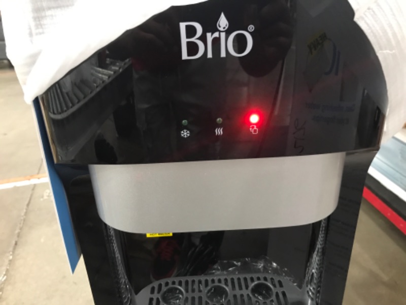 Photo 4 of ***TESTED/ POWERS ON***Brio Bottom Loading Water Cooler Water Dispenser – Essential Series - 3 Temperature Settings - Hot, Cold & Cool Water - UL/Energy Star Approved