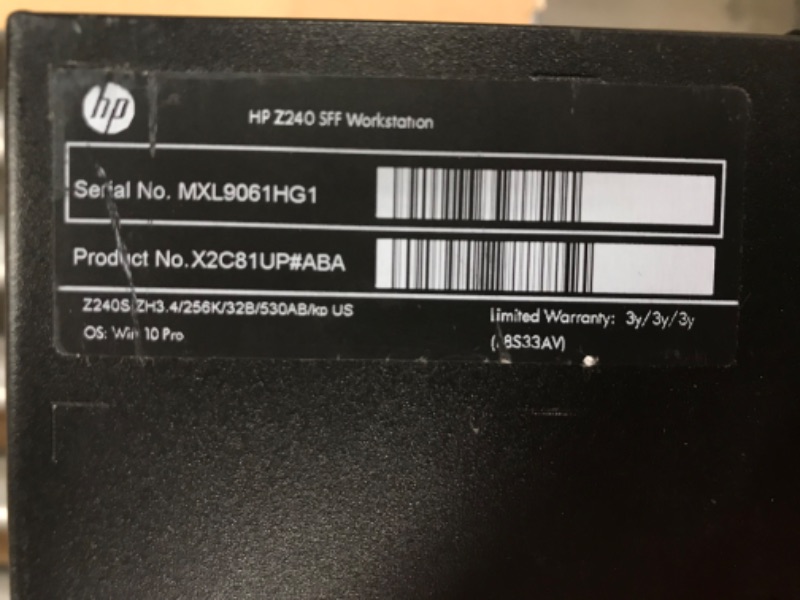 Photo 10 of HP Z240 Small Form Factor Worksation, Intel Quad Core i5-6500 up to 3.6GHz, 16G DDR4, 512G SSD, WiFi, BT 4.0, DVD, Windows 10 Pro 64 Bit-Multi-Language Supports English/Spanish/French(Renewed)