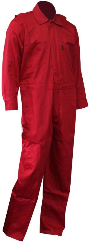 Photo 1 of Chicago Protective Apparel 605-FRC-R-2XL FR Cotton Coverall, XX-Large, Red