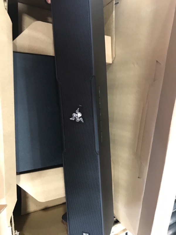 Photo 3 of Razer Leviathan V2: Multi-Driver PC Gaming Soundbar with Subwoofer - THX Spatial Audio - Compact Design - Chroma RGB - Bluetooth 5.2 - for PC, Desktop/Laptop, Smartphones, Tablets & Nintendo Switch