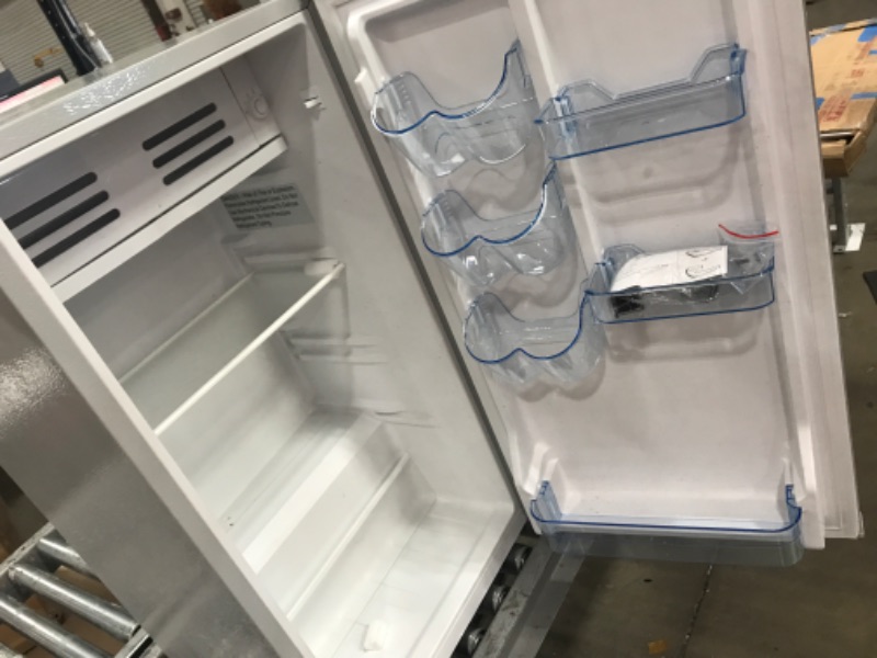 Photo 3 of Frigidaire EFR376-MOONBM Retro Bar Fridge Refrigerator with Side Bottle Opener, 3.2 cu. Ft, Moonbeam MOONBEAM Single Door Fridge