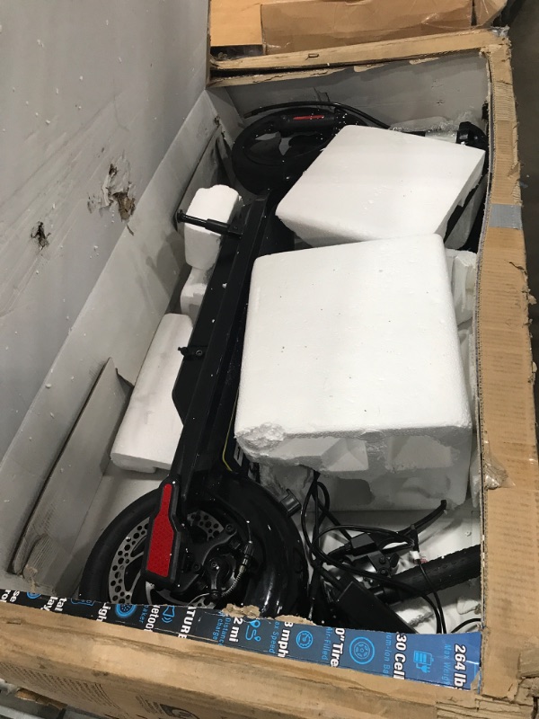 Photo 2 of **PARTS ONLY**
Hover-1 Alpha Electric Scooter | 18MPH, 12M Range, 5HR Charge, LCD Display, 10 Inch High-Grip Tires Black