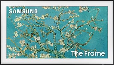 Photo 1 of DIRTY/SCRATCHED SCREEN**SAMSUNG 50-Inch Class QLED 4K The Frame LS03B Series, Quantum HDR, Art Mode, Anti-Reflection Matte Display, Slim Fit Wall Mount Included, Smart TV