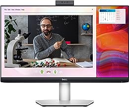 Photo 1 of Dell S2422HZ 24-inch FHD 1920 x 1080 75Hz Video Conferencing Monitor, Pop-up Camera, Noise-Cancelling Dual Microphones, Dual 5W Speakers, USB-C connectivity, 16.7 Million Colors - Silver