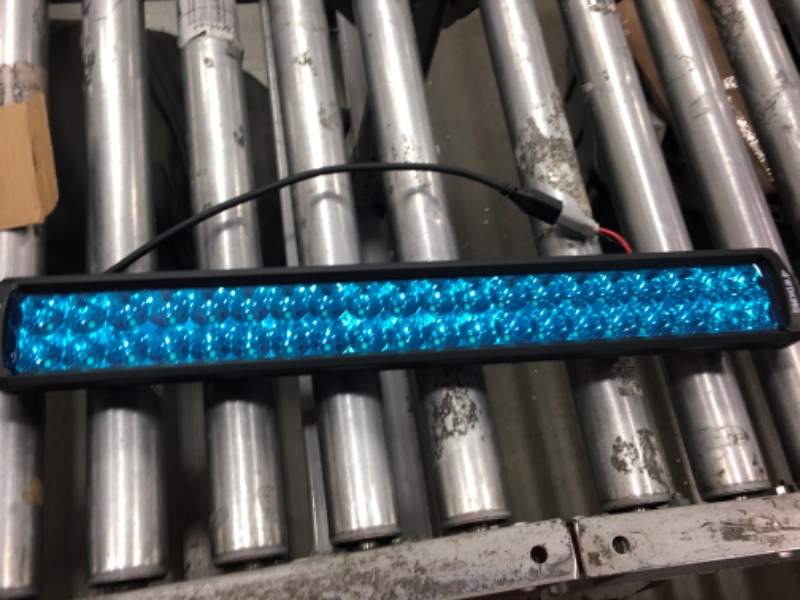 Photo 2 of 4WDKING 20 Inch Double Row LED Light Bar + Wiring Hrness with DT Conector, Plug and Play