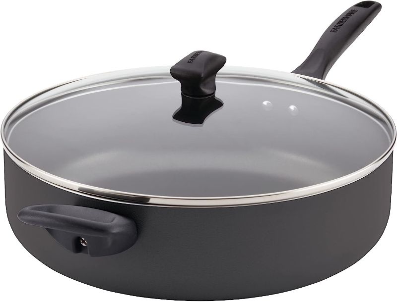 Photo 1 of *SIMILAR TO STOCK PHOTO* Nonstick Jumbo Cooker/Saute Pan with Helper Handle