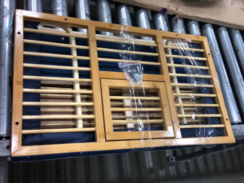 Photo 1 of Pigeon cage Foldable Wooden Transportation Cage for Racing Pigeon Poultry cage Portable Takeout Transport Pigeon Flying Cage Homing Chicken Poultry Transportation Coop (28in)