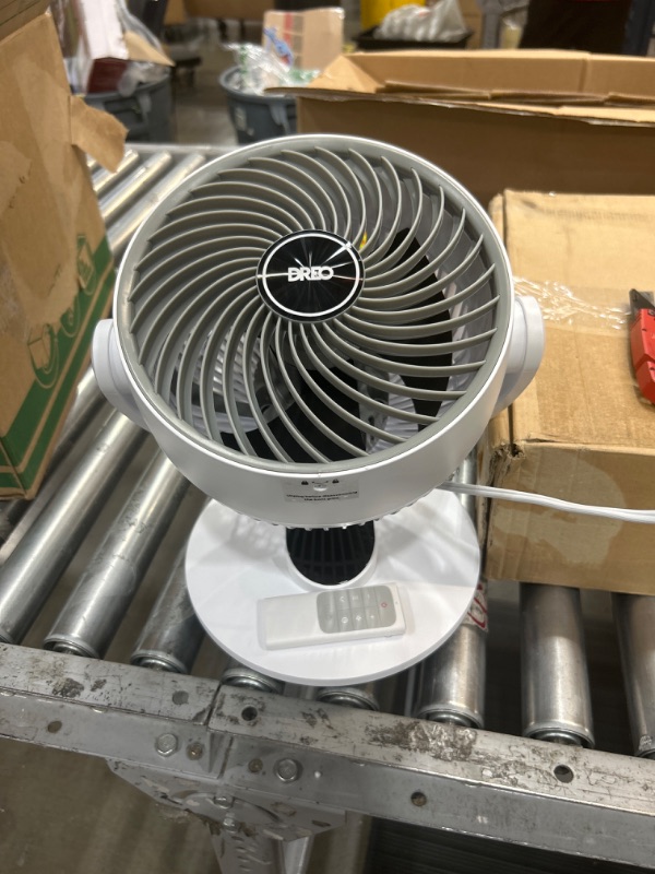 Photo 2 of NONFUNCTIONAL-Dreo Oscillating Fan for Bedroom, 9 Inch Quiet Table Fans for Home Whole Room, 70ft Powerful Airflow, Desk Air Circulator Fan with Remote, 120° Adjustable Tilt, 4 Speeds, 8H Timer, for Office Desktop
