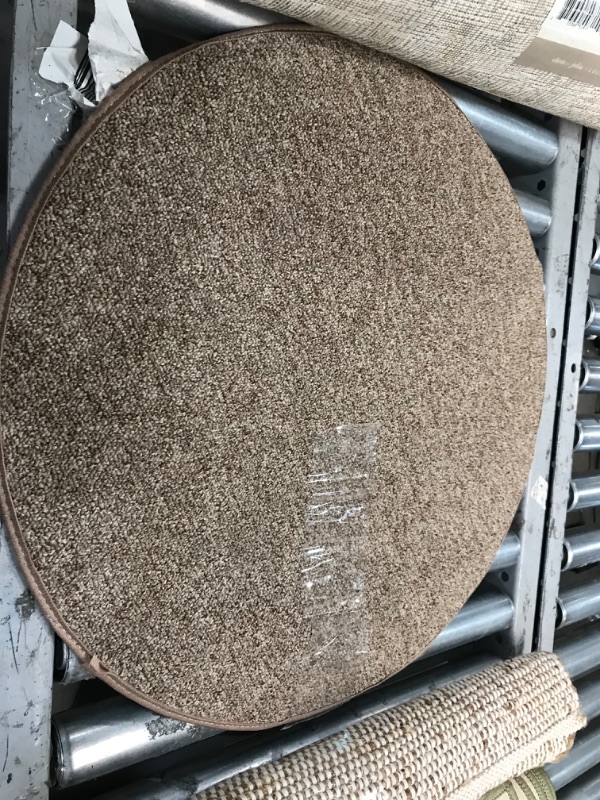 Photo 1 of 23" ROUND TAN AREA RUG