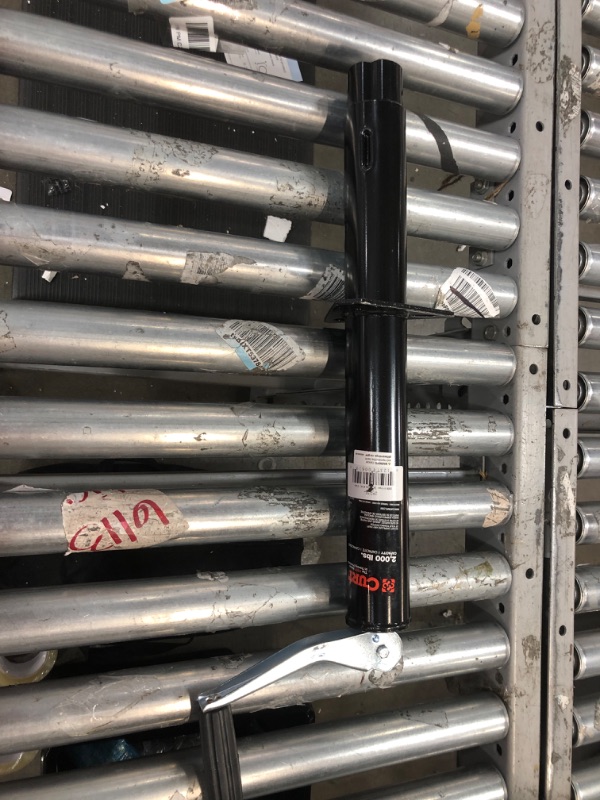 Photo 1 of CURT 28200 A-Frame Trailer Jack, 2,000 lbs, 14-1/4 Inches Vertical Travel, CARBIDE BLACK POWDER COAT