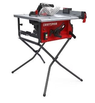 Photo 1 of *INCOMPLETE* 10-in 15-Amp Portable Jobsite Table Saw with Folding Stand
