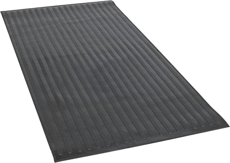 Photo 1 of **CUT FROM ORIGINAL SHAPE, IT IS 8' x 4'** DZ85005 Universal Heavyweight Utility Bed Mat - 4' x 8'