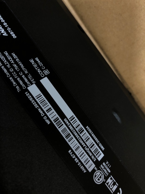 Photo 1 of RESET-Acer Nitro 5 AN515-58-57Y8 Gaming Laptop | Intel Core i5-12500H | NVIDIA GeForce RTX 3050 Ti Laptop GPU | 15.6" FHD 144Hz IPS Display | 16GB DDR4 | 512GB Gen 4 SSD | Killer Wi-Fi 6 | Backlit Keyboard