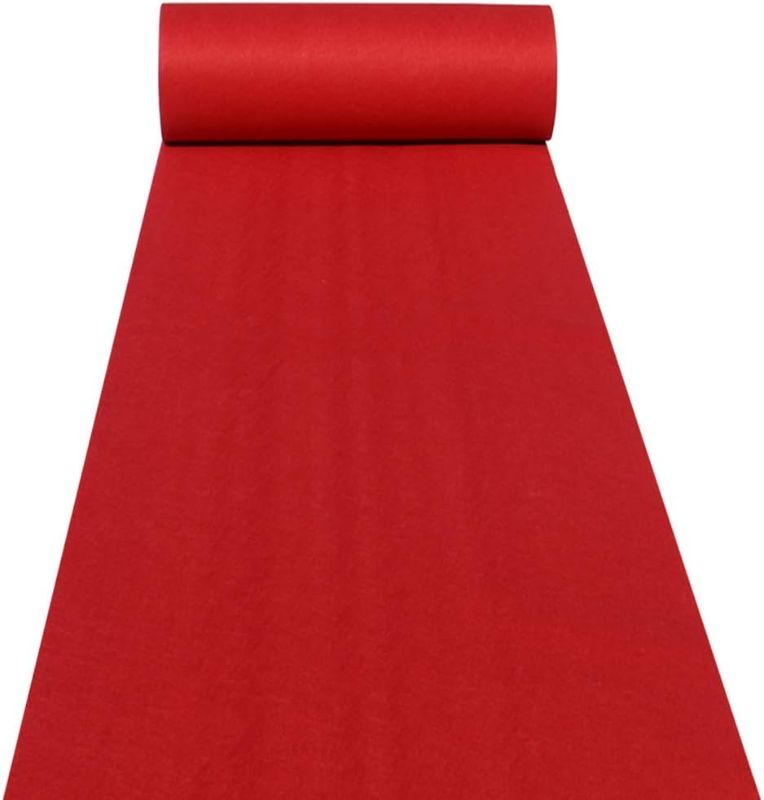 Photo 1 of 2'11x14ft Red Aisle Runner Carpet Rugs 