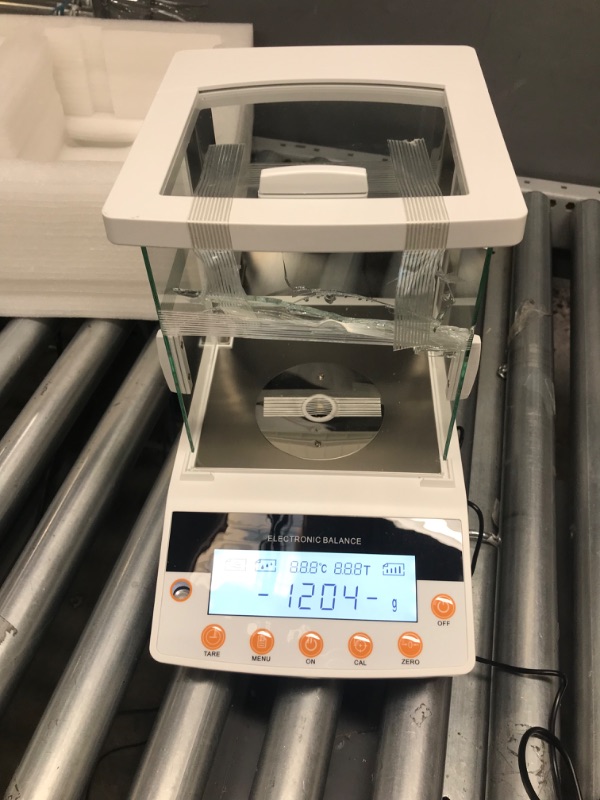 Photo 6 of Bonvoisin Digital Analytical Balance 0.1mg High Precision Lab Scale CE Certificated Electronic Balance 0.0001g Scientific Laboratory Scale (120g, 0.1mg)