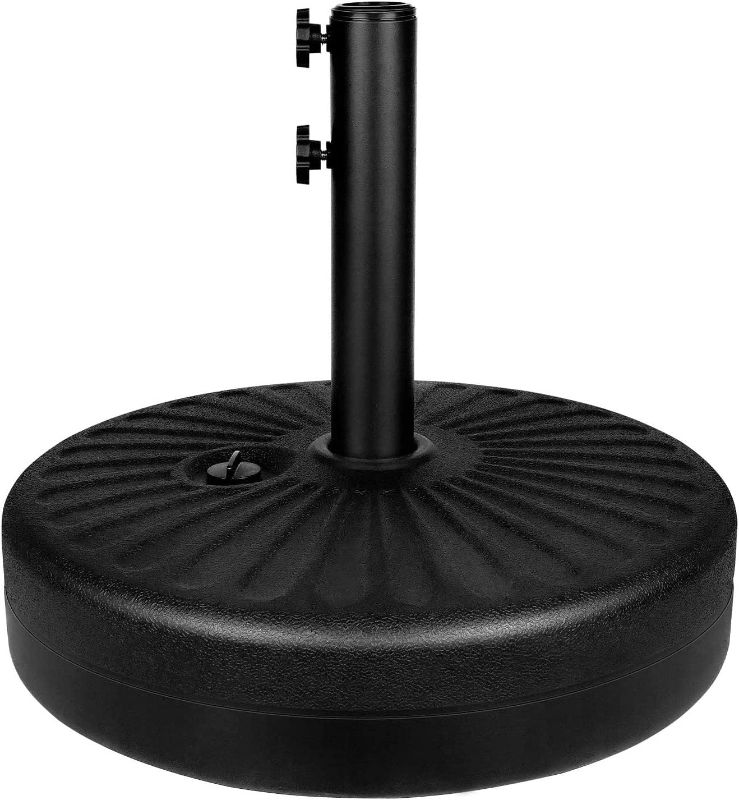 Photo 1 of 20" Round Water Filled Base Stand Included for Outdoor Lawn, Garden, Backyard, Pool, 